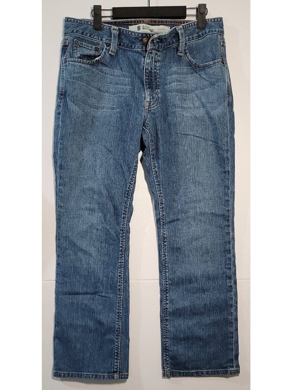 Gap Original Bootcut Jeans Women's 10 Ankle Blue 5-Pocket Mid Rise Med Wash